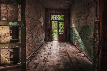 The farm house of an a military base
