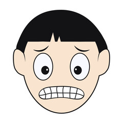 Character Face Illustration