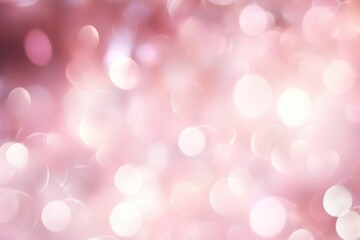 light pink glow particle abstract bokeh background