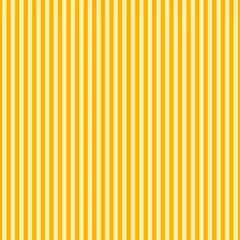Fotobehang Background of narrow straight vertical stripes in yellow color. Different shades and tones. Seamless repeating stripy vector pattern.  © Siarhei