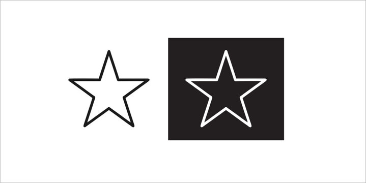 vector image of five stars