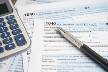 Form 1040, U.S. Individual Income Tax Return, tax forms in the U.S. tax system.