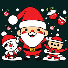 navidad feliz clipart - Kidut