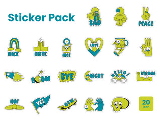 Groovy Sticker Pack