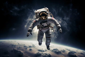 Astronaut in space.