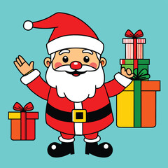 navidad feliz clipart - Kidut