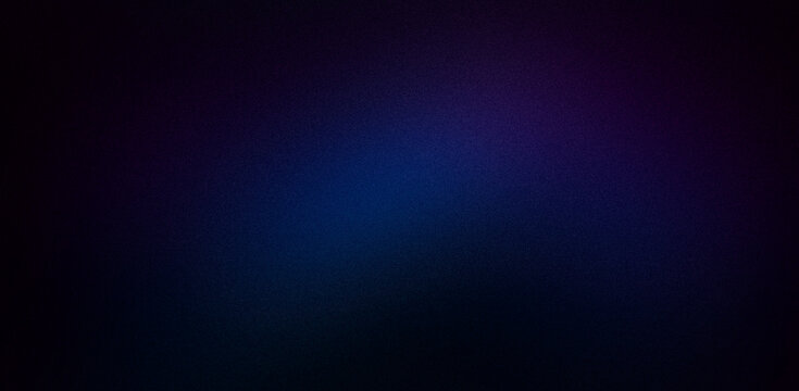 Dark blue purple abstract unique blurred grainy background for website banner. Large, wide template, pattern. Color gradient, ombre, blur. Desktop design. Defocused, colorful, mix, bright, fun pattern