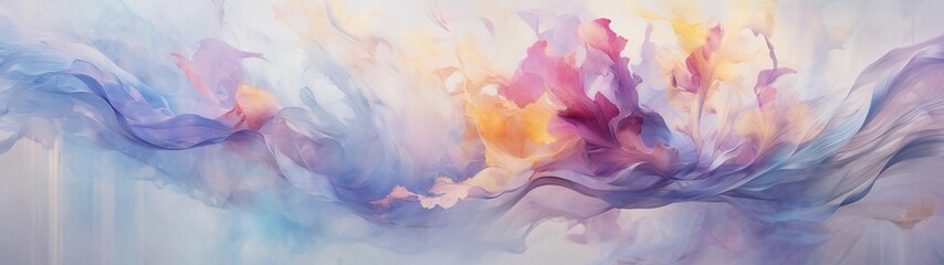 Winter Texture, Wallpaper, Background, Graphic - lush cloudy paint expression