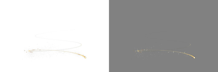  Magic Christmas overlay glitter, New Year, Holiday, Xmas, Gold fairy dust, Glowing stars, shining,...
