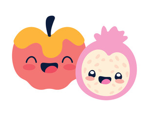 hanukkah character fruits