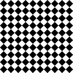 vector modern chess board rhombus seamless pattern