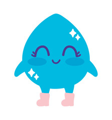 water day character drop