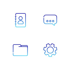 Set Of Icons For Web Design And Mobile Applications.