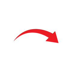 Red arrow, points right png symbol