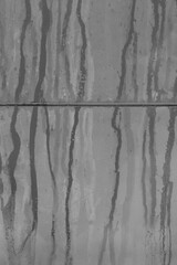 Gray streaks paint spilled surface ceramic tiles wall dirty texture background