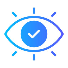 eye gradient icon