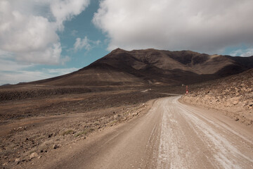 Stunning scenery and landscapes from the volcanic island Fuerteventura in Spain