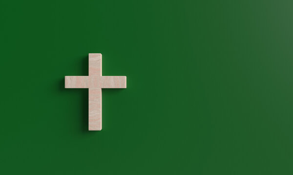 Ash wednesday cross wooden symbol sign green background wallpaper copy space christian religion god lent holy chruch jesus catholic prayer beleif easter happy repentance faith worship fasting death 