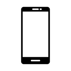 phone icon vector design template illustration in trendy flat style suitable your design web