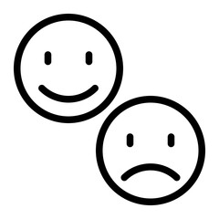 Fototapeta premium behavior line icon