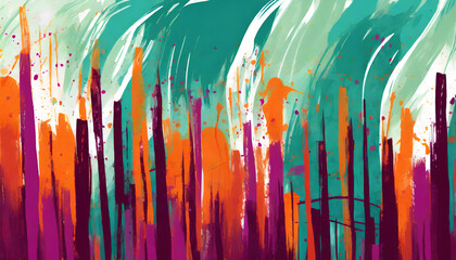 Vibrant Abstract Bursts