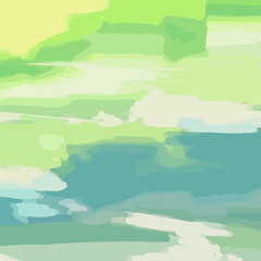 Multi-color Abstract background. Acrylic painting.