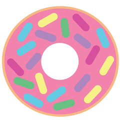 donut pastel pink women  work