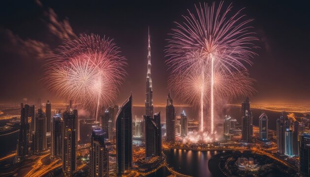 irework in dubai, uni emirate arab