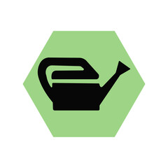 Water waste from running tap. Wastage of water theme for save water. Spread water on floor from hole bucket .A bucket with water isolated on black background. Vector illustration.