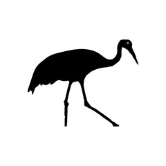 Birds icon of black bird silhouettes. Vector elements for design. Birds black royalty free vector icon.