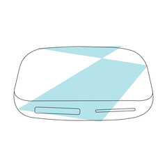 school subject computing flat style isometric illustration vector design