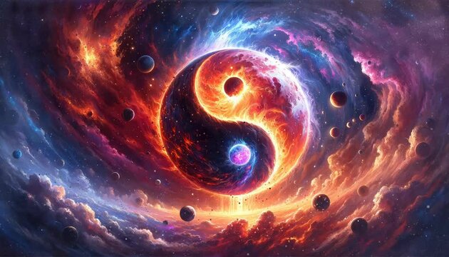 The Yin and Yang of the Universe