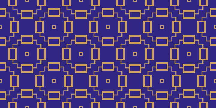 Abstract shape , geometric motif basic pattern continuous background.