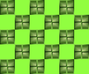 geometric plane vector with fresh green color as background