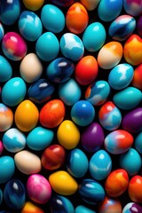 Easter eggs background