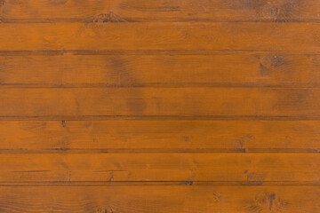 Fototapeta premium Horizontal Line Stripe Brown Texture Planks Wood Board Wooden Background Fence Surface Floor Table