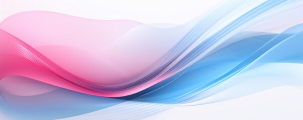 Abstract background with pink and blue wave design - colorful shiny wave with lines created using blend tool.