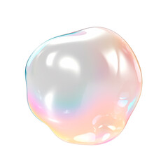 Colorful Soap Bubble Drop