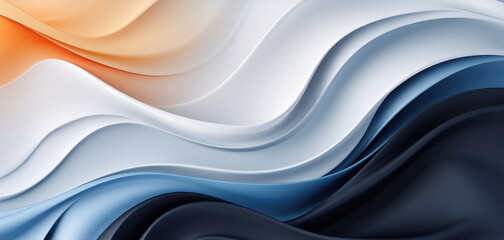 Fototapeta premium Abstract modern background, smooth wave . Cover design template, certificate postcard, document, business.