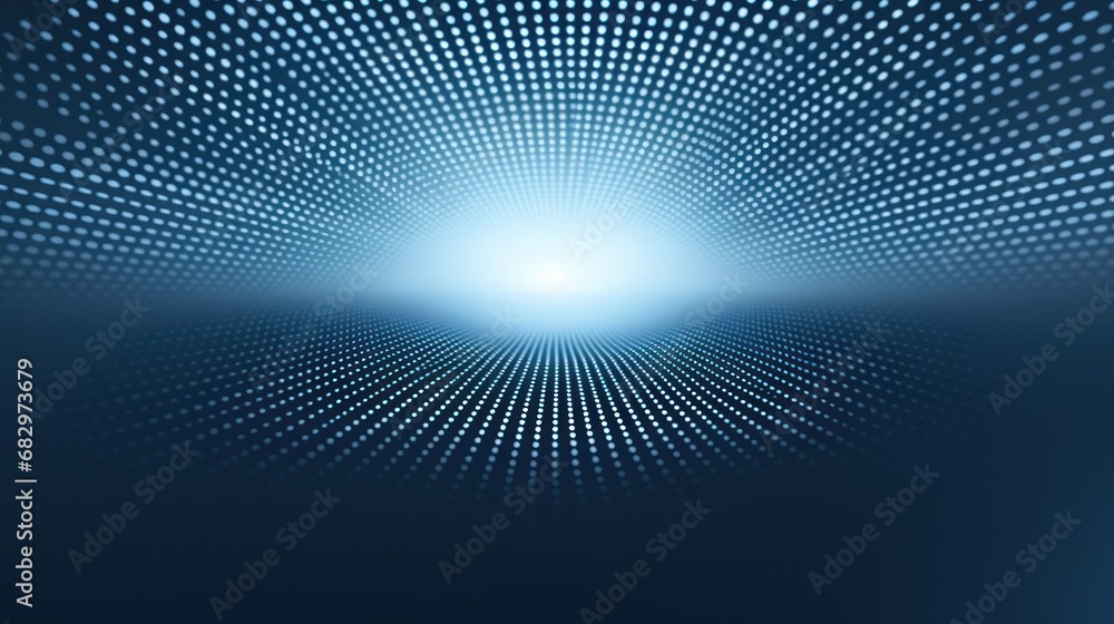 Fototapete white and blue halftone dots gradient pattern pop texture grunge dots background