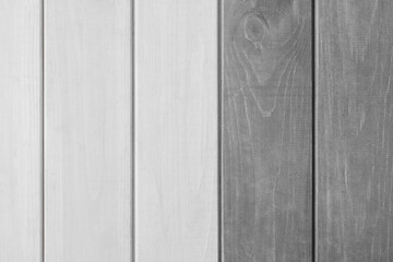 Wooden Vertical Lines Stripes Planks Surface Two 2 Colors White Grey Paint Texture Background
