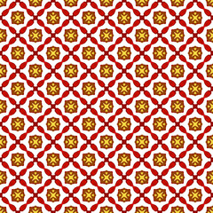 Multi color seamless abstract pattern. Background and backdrop. Multi Colored. Colorful ornamental design. Colored mosaic ornaments. Vector graphic illustration. EPS10.