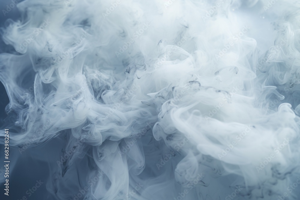 Poster a close-up view of a white substance floating in water. this image can be used to depict concepts su