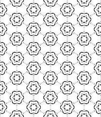 Black seamless abstract pattern. Overlay for background and backdrop. Ornamental design. PNG graphic illustration with transparent background.