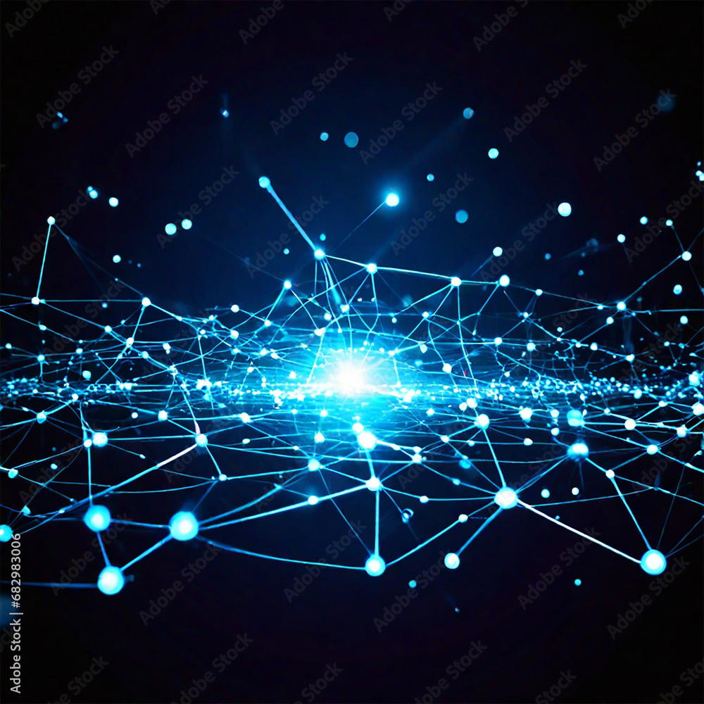Aufkleber abstract technology background. futuristic technology style. elegant background for business tech pr