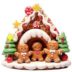 Christmas gingerbread (house) 04