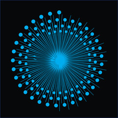 abstract blue background