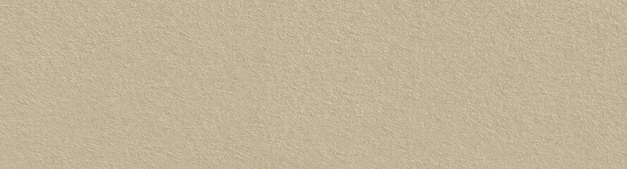 Abstract light brown beige background wide panoramic paper cardboard texture recycled paper. Elegant background with space for design copy space. Gradient. Web banner