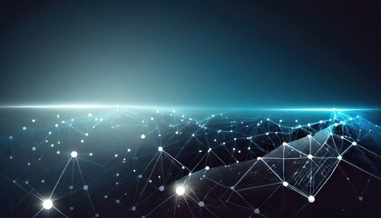 Obraz premium Abstract technology dark background Hi-tech communication concept, technology, digital business, innovation, science fiction scene with copy space