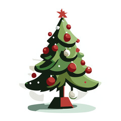 Christmas Tree Illustration